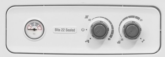 پکیج شوفاژ دیواری بوتان مدل بیتا فن دار 26 دو مبدله